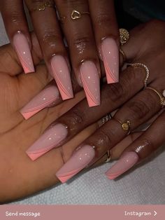 White Tips, Ombre Acrylic Nails, Simple Gel Nails, Nails Design With Rhinestones, Classy Acrylic Nails, Short Square Acrylic Nails