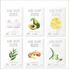 PRICES MAY VARY. Our Blanc Therapy sheet masks provide a relaxing and rejuvenating spa-like experience in the comfort of your own home. Just apply the mask to your face and let the natural ingredients work their magic Our sheet masks are packed with natural ingredients, such as aloe and honey to provide a range of skin care benefits, including hydration, anti-aging and brightening Treat yourself to a self-care ritual with our Blanc Therapy sheet masks. Take some time for yourself to relax and un Hydration Face Mask, Spa Self Care, Tighten Facial Skin, Self Care Gifts, Korean Facial, Mask Paper, Homemade Scrub, Skin Care Benefits, Natural Acne