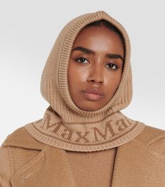 Knitwear Style, Tan Color, A Logo, Max Mara