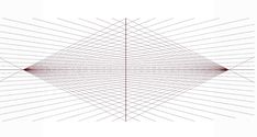 an image with lines and points in the middle