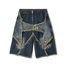 Cheap Washed Blue Streetwear Shorts, Cheap Washed Blue Shorts For Streetwear, Moda Denim, Vintage Denim Shorts, Mens Denim Shorts, Streetwear Jeans, Y2k Shorts, Clothing Pieces