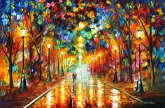 Special Wall Art - Painting - Farewell To Anger by Leonid Afremov