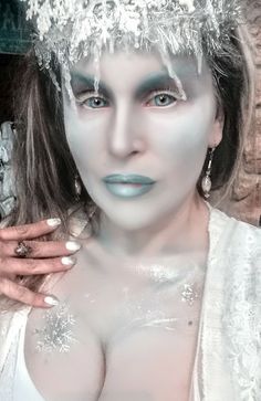 Mehron Makeup, Princess Costume, Fx Makeup, Ice Princess, Christmas Costumes, Snow Queen, Ice Queen