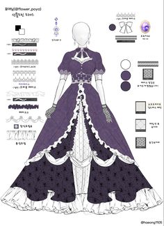 Gaun Abad Pertengahan, Old Fashion Dresses, Dress Sketches, Dress Drawing, Medieval Dress