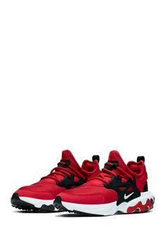 Read Description Very Carefully!!! 100% AUTHENTIC GUARANTEED Nike React Presto (GS) CU4866 600 University Red/White-Black New Kids Size 6.5Y Item Info: MSRP: $100.00 Name: Nike React Presto (GS) Size: 6.5Y Style #: CU4866 Color-Way: 600 Color: University Red/White-Black Condition: Brand New With Original Box Shoe Sizes:  US: 6.5Y UK: 6 CM: 24.5 BR: 37.5 EUR: 39 AU: 6.5 Terms of Sale: ITEMS SHIP DOUBLE BOXED (Shoes Only). Apparel and equipment may be shipped in envelope or box accordingly. We wil Nike React Presto, Red Nike Shoes, Red Nike, Nike React, Black Kids, Vintage Logo, Pull Tab, New Kids, Boys Shoes