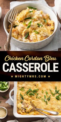 Chicken Cordon Bleu Casserole with Rice Creamy Onion Sauce, Easy Chicken Cordon Bleu Casserole, Casserole With Rice, Easy Chicken Cordon Bleu, Casseroles Recipes, Regular Meals, Cordon Bleu Casserole, Chicken Cordon Bleu Casserole, Chicken Casseroles