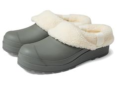 Hunter Play Sherpa Insulated Clog - Women's Clog Shoes : Urban Grey : Note: Select your US size. Please be advised, the product and box will display UK, US and Euro sizing. For US sizing, both men's and women's sizing is displayed. Men's sizing is represented by M and women's sizing is represented by F. ; Keep your feet warm while living indoors by wearing Hunter Play Sherpa Insulated Clog. Synthetic upper. Textile lining and insole. Slip-on style. Clog toe with wide toe cap. Sherpa collar. Synt Clog Shoes, Women Hunters, Clogs Shoes, Womens Clogs, Branded Bags, Mule Clogs, Slide Slipper, Fitness Inspo, Product Reviews