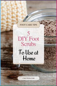 Try Our 5 DIY Foot Scrubs To Use At Home. Easy to Make Home Made Foot Scrubs To Soften and Pamper Your Feet. Foot Scrub Recipe, Homemade Foot Scrub, Dry Cracked Heels, Shoe Hacks, Homemade Body Butter, Baking Soda And Lemon, Strawberry Legs, Drink Recipes Nonalcoholic, Foot Scrub