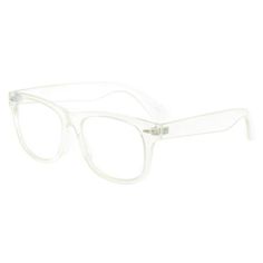 Switch up your look with these unique fake glasses! These frames feature a retro style look and you will definitely bring back all the old school vibes with this accessory. Non-prescription Dimensions: 5.5" W x 2" H Material: Plastic - Claire's Holographic Retro Clear Lens Frames Size: one size.  Age Group: kids. Cute Circle Glasses, Rock Friends, Old School Vibes, Circle Glasses, Fake Glasses, School Vibes, Clear Glasses, Picture Frame Shop, Home Decor Pictures