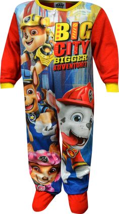 This onesie pajama is great for lounging or sleeping! These Paw Patrol jammies for toddler boys feature his Paw Patrol favorites. This blanket sleeper style pajama has a half zip and gripper feet so they are non-slip. These 100% polyester pajamas are a cozy and warm fleece fabric and are flame resistant for safety. Batman Toys For Kids, Frozen Elsa Doll, Kids Cereal, Sleeper Pajamas, Barbie Party Decorations, Paper Craft For Kids, Elsa Doll, Blanket Sleeper, Batman Toys