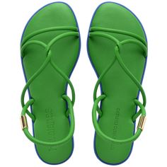 Green Una Manga Sandals Fun Color Palette, Flat Slippers Sandals, Kids Clogs, Trendy Patterns, Printed Flip Flops, Kids Flip Flops, Classy Shoes, Baby Sandals, Disney Shop