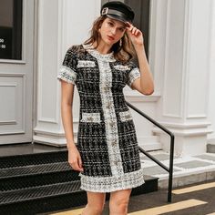 commute o neck button long sleeve plaid stitching tight mini dress Tight Mini Dress, Stitch Clothes, Button Long Sleeve, Long Sleeve Plaid, Above Knee, Full Sleeve, Women's Fashion Dresses, Types Of Shirts, Cotton Shirt