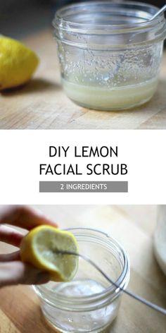 2 Ingredient Lemon Sugar Facial Scrub | New Nostalgia Sugar Facial Scrub, Lemon Facial, Natural Face Scrub, Lemon Sugar Scrub, Coffee Face Scrub, Sugar Scrub For Face, Skin Renewal