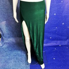 New. Beautiful Skirt. Beautiful Skirt, Beautiful Skirts, Emerald Green, Maxi Skirt, Emerald, Womens Skirt, Split, Skirt, Green