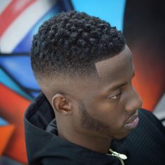 #Men'sHair, Blackmen's Haircuts, High Top Fade Haircut, Top Fade Haircut, Black Man Haircut Fade, Black Haircut Styles, Beard King, Kids Haircuts, High Fade Haircut, Black Hair Cuts