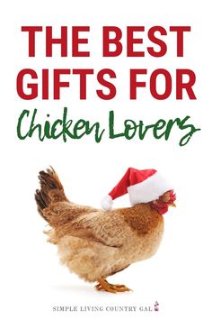 the best gifts for chicken lovers by simple living country gals, paperback book cover