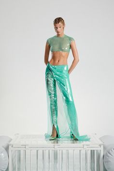 VogueScout David Koma Resort 2024, David Koma 2024, Crystal Embroidery