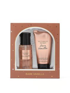 Buy 2-Piece Giftset - Order Gift Sets online 1124971300 - Victoria's Secret US Sephora Gift Sets, Victoria Secret Gifts, Bare Vanilla, Mini Fragrance, Fragrance Lotion, Victoria Secret Perfume, Makeup Remover Wipes, Embrace It, Vanilla Fragrance