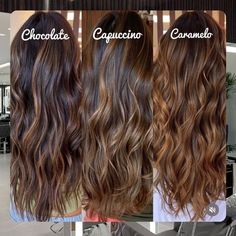 Hair Shade, Caramel Hair, Brunette Balayage Hair