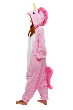 Onesie Unicorn, Unicorn Onesie, Adult Onesie Pajamas, Fairy Cosplay, Unicorn Slippers, Pony Style, Unicorn Outfit, Unicorns And Mermaids, Unicorn Costume