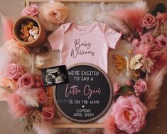 Pink Gender Reveal, Gender Reveal Baby Shower Themes