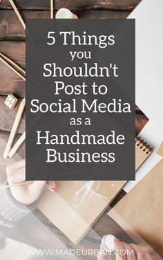 Social Media Content a Small Businesses Shouldn't Post - Made Urban Craft Business Plan, Small Business Plan, Business Marketing Plan, Small Business Social Media, Sewing Business, Logo Type, Etsy Seo, Candle Business, Business Planner