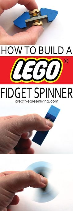 how to build a lego fidget spinner with this simple step by step instructions