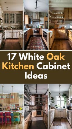 white oak kitchen cabinet ideas cover