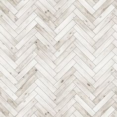 a white and gray herringle tile wallpaper with wood grained boards on it