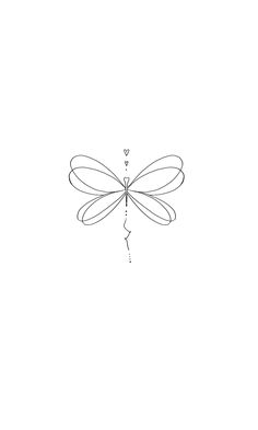 a black and white drawing of a dragonfly