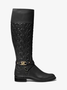 Defined by our embossed initials the Kincaid boot nods to classic equestrian styles. A stacked heel provides subtle lift while a pragmatic zip closure and sleek cross-straps at the ankle lend a polished finish. Wear them with skinny jeans and fluid dresses alike. Leather Boots With Studded Rubber Outsoles And Flat Heel, Medium Width Boots With Reinforced Heel, Workwear Boots With Round Toe In Polyurethane, Waterproof Leather Knee-high Boots With Round Toe, Leather High Ankle Boots With Studded Outsoles, Waterproof Leather Heeled Boots With Round Toe, Knee-high Waterproof Leather Boots, Leather Rain Boots With Rubber Sole For Winter, Winter Leather Rain Boots With Rubber Sole