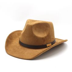 PRICES MAY VARY. 【Material】:The cowboy hats for women is made of suede material, which makes the hat feel soft, smooth and light to the touch. .Cowboy hat for women and men, felt cowgirl hat for adults, western party dress up accessories. 【Adjustable strap inside】:This cowboy cowgirl hat fits most adults men and women. Circumference: 57-59cm/22.4-23.2"; Brim Width: 7cm/2.76"; Hat Height: 10cm/3.94".With moisture wicking inner ribbon straps to adjust sizes in between. 【Style】:The felt cowboy hat Cowgirl Hats Western, Cowboy Costume, Western Party, Suede Hat, Felt Cowboy Hats, Mens Sun Hats, Cowgirl Costume, Hat Fits, Trilby Hat