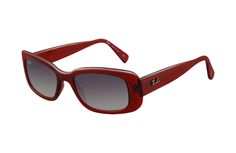 PRICES MAY VARY. Case included Lenses are prescription ready (rx-able) A small square Acetate frame that gives a vintage feel. This is an ideal frame for those with petite faces Red Raybans Sunglasses, Ray Ban Frames, Ray Ban Women, Gray Gradient, Red Glasses, Red Sunglasses, Plastic Sunglasses, Trendy Sunglasses, Cool Sunglasses