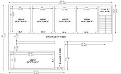 the floor plan for an apartment building