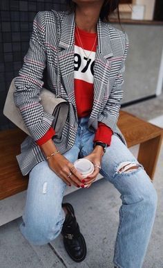 Looks Jeans, Street Style 2017, Mode Casual, Fashion Weeks, Street Style Inspiration