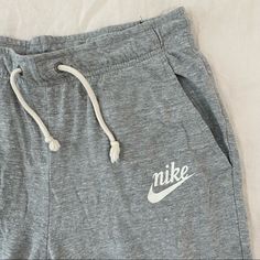 Nike Grey Sweatpants Small Cropped Never Worn Nike Grey Sweatpants, Nike Vintage, Grey Sweatpants, Vintage Nike, Nike Pants, Women's Nike, Track Pants, Nike Women, Pant Jumpsuit