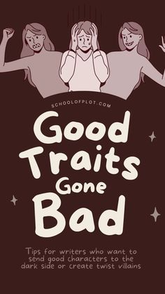 three girls with their hands on their head and the words good treats gone bad written in white