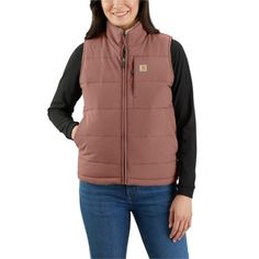 Womens Utility Vest, Carhartt Vest, Utility Vest, Carhartt Womens, Womens Puffer Vest, Carhartt Women, Light Rain, Outerwear Vest, Sherpa Lined