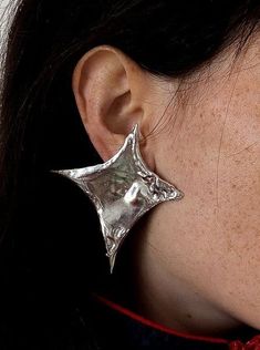 Apoc Store, Empty Wallet, Star Earring, Jewellery Trends, Metal Star, Chunky Earrings, Metal Stars