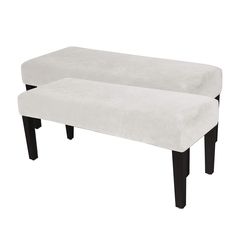 PRICES MAY VARY. Polyester,spandex,velvet PREMIUM FABRIC: Our velvet plush material is made of 8% spandex + 92% polyester. Have ultimate comfort and machine washable, this bench cover will save much time for you. High elasticity, soft and anti-wrinkle, durable and long lasting. GREAT FIT: Fit most of the regular size upholstered dining room bench: (42" - 54") W x (14" - 18") D x (3" - 4.7") H; Please check the measurement guide in the item picture before order. FULL PROTECTION: These stool cover Bench Slipcover, Velvet Dining Room, Kitchen Grey, Futon Slipcover, Room Bench, Living Room And Kitchen, Bench Covers, Recliner Slipcover, Loveseat Slipcovers