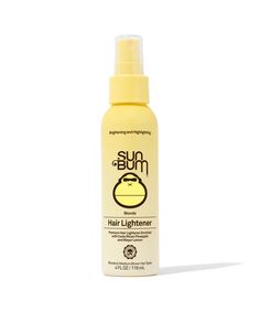 Our Hair Lightener is specifically formulated to intensify the natural highlighting effects of the sun, giving our locks that natural, sun-kissed look we love. This UV-activated formula sprays on sheer and uses naturally derived ingredients like Costa Rican pineapple and Meyer lemon to help create natural looking blonde highlights. And while we're all about picking lemons off our neighbor's tree and squeezing them straight into our hair, it just didn't feel right bottling that up and charging yo How To Lighten Blonde Hair, Sun In Hair, Hair Lightening Spray, Hair Lightener, Sun Kissed Highlights, Medium Brown Hair, How To Lighten Hair, Sun Bum, Meyer Lemon