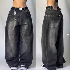 Buy Streetwear American New Washed Light Blue Baggy Jeans Men And Women Y2K High Street Fashion Retro Punk High Waist Wide Trousers JIANGLANG at Walmart.com Skateboard Pants, Gothic Casual, Jeans Female, Style Wide Leg Pants, Southpole Jeans, Streetwear Jeans, Streetwear Clothes, All Jeans, Wide Trousers