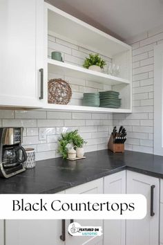 the kitchen counter is clean and ready for us to use as an appliance