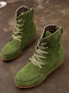 Buy More, SAVE More!





Material
Suede


Style
Flat with


Feature
Solid


Occasion
Going out , Casual


Heels Height
Low (1cm-3cm)


Seasons
Spring , Summer , Autumn


Type
Booties


Color
RED,BLACK,KHAKI,GREEN


Size
36,37,38,39,40,41,42 Ankle Lace Up Boots, Flat Heel Boots, Fashion Shoes Flats, Chunky Heels Boots, Suede Fashion, Warm Boots, Wear Green, Casual Heels, How To Measure