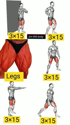 an image of a man's lower body muscles and the measurements for each muscle