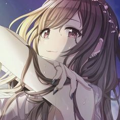 kogane tsukioka idolm@ster shiny colors deresute icon pfp Long Hair, Anime, Hair