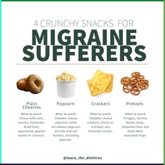 Migraine Friendly Snacks, Migraine Awareness Month June, Smoothies For Migraines, Homeopathic Migraine Relief, Foods That Help With Migraines, Food To Help With Migraines, Foods That Trigger Migraines, Migraine Foods To Avoid, Teas For Migraines