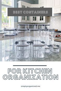 the best containers for kitchen organization