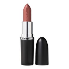 Mac Paramount Lipstick, Mac Red Lipsticks, Mac Lipstick Collection, Lipstick On Brown Skin, Drugstore Lipstick, Lipstick Mac, Best Lipsticks, Satin Lipstick, Lipstick Collection