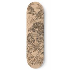 Geisha Dream #1.0.0 1 Skateboard Wall Art wc-fulfillment Geometric Skateboard Design, Skateboard Ideas, Skateboard Designs, Skateboard Deck Art, Deck Art, Skateboard Art Design, Skateboard Wall Art, Female Artwork, Skateboard Shop